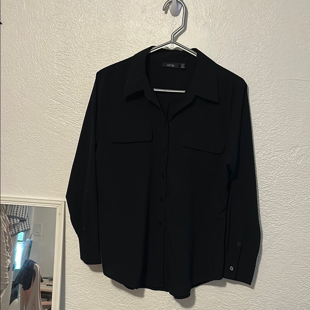 Apt. 9 Elegant Black Blouse